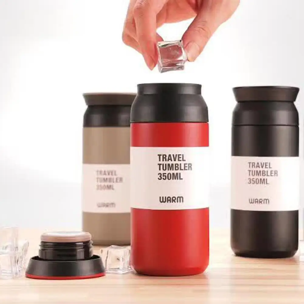 350ml Portable Bottle Insulated Vacuum Flask Water Coffee Tea Milk Mug Outdoor Travel Car Leakproof Thermo Cup Bottles Thermocup | Дом и сад