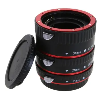 

Newst Auto Focus AF Macro Extension Tube/Ring Mount for Canon 5D Mark IV EOS EF-S Lens 760D 750D 700D 80D 7D T6s 6D Lens Adapter