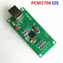 Аудио PCM2706 цифровой интерфейс USB поддержка I2S декодер доска