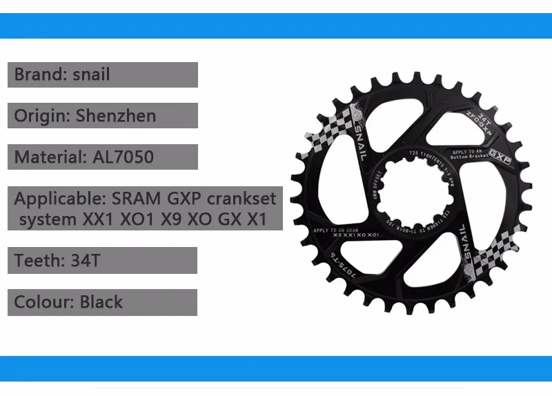 Gxp система велосипеда MBT sram xx1 передняя Звездочка/велосипедная система road 30 т 32 34 Т 36 38T 40T колец цепь на колесо для xx1 x1 x9 a5