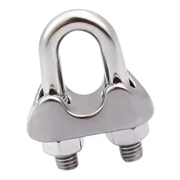 

Boat Marine Wire Rope Clamp Wire Rope Clamp 22mm Wire Clamp For Wires, Cables, 304 Stainless Steel, Corrosion Protection