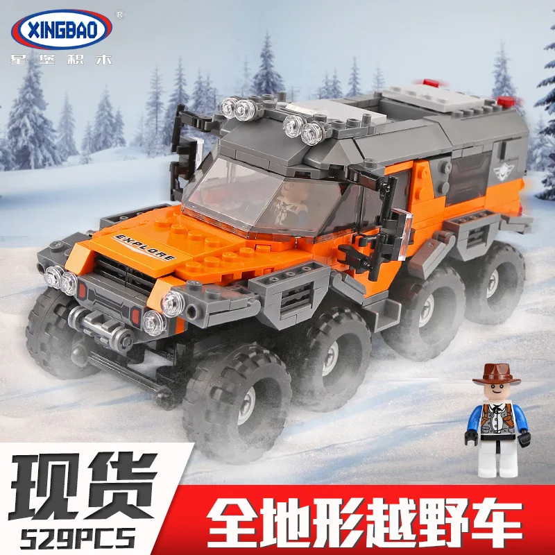 

XINGBAO Building Blocks Xb03027 Science And Technology Machinery Group Series Science And Technology All-terrain Vehicle Assembl