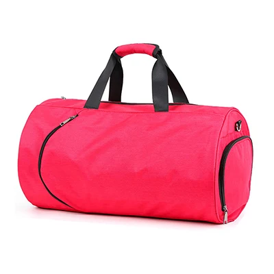 red small Мужские спортивные сумки для фитнеса большая емкость сухой и влажной разделительной сумки через плечо для женщин тренировка плавания ручной Багаж дорожная сумка - Цвет: red small