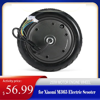 

250W Motor Engine Wheel Scooter Motor for Xiaomi M365 Electric Scooter Wheel Anti-skid Tire Replacement Part Accessories