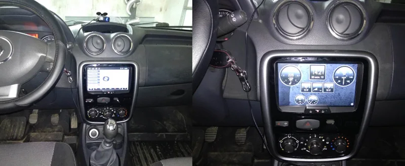 Sale SilverStrong 8Inch Android9.0 QuadCore Car Radio GPS 1Din For Renault LOGAN II Duster DACIA DOKKER Dacia camera gift 8L 3