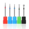 BNG 5PCS Cuticle Cleaner Bits Diamond Nail File Drill Ball Head Rotary Burr Set 3/32" Drill Bit for DIY Nail Art Salon Manicure 1