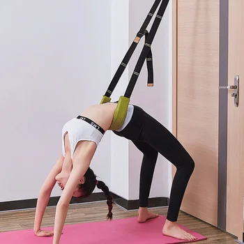 

Door Flexibility Stretching Leg Stretcher Strap for Ballet Cheer Dance Gymnastics Trainer Yoga Flexibility Leg Stretch belt