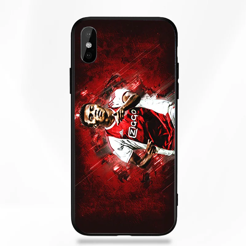 Чехол для телефона Neres чехол для iphone DIY для Ajax FC Чехол черный мягкий TPU Tadic для iphone 11Pro X XR XS MAX 7 8 7plus 6 6S 5S SE 5