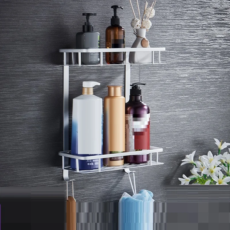Banyo Aksesuarlari Rack Prateleira Parede фен для волос держатель для шампуня Banheiro душ Salle De Bain ванная комната настенная полка