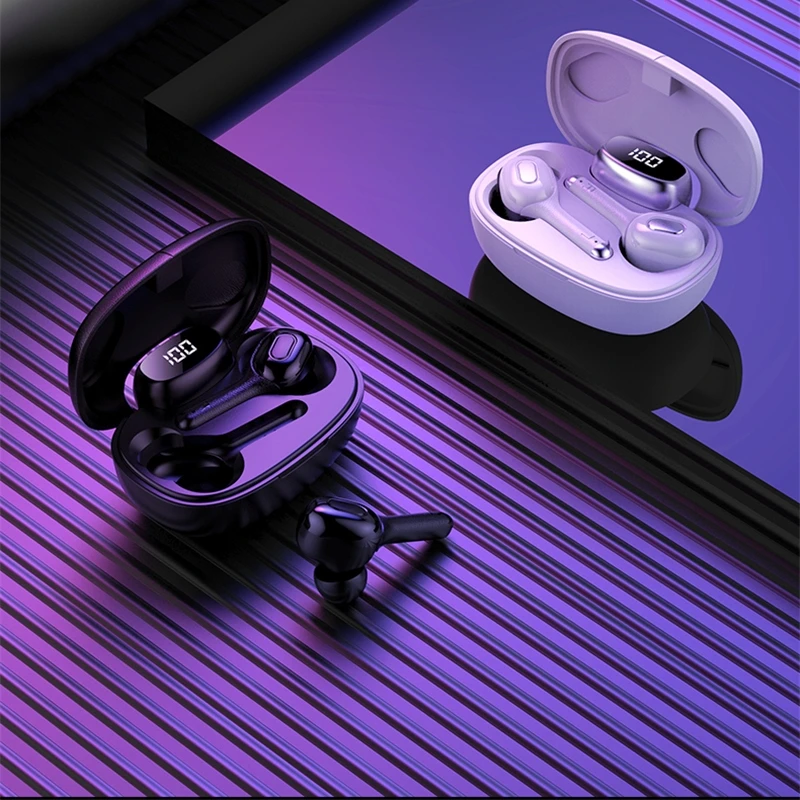 T9s TWS наушники Bluetooth с микрофоном Tws наушники настоящие беспроводные led-дисплей T9S hands-free встроенный для с зарядным устройством наушники auriculares bluetooth inalambrico fone bluetooth silicone kulakl k k