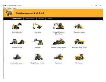

JCB ServiceMaster 4 v1.89.4 [01.2020] Diagnostic Ful