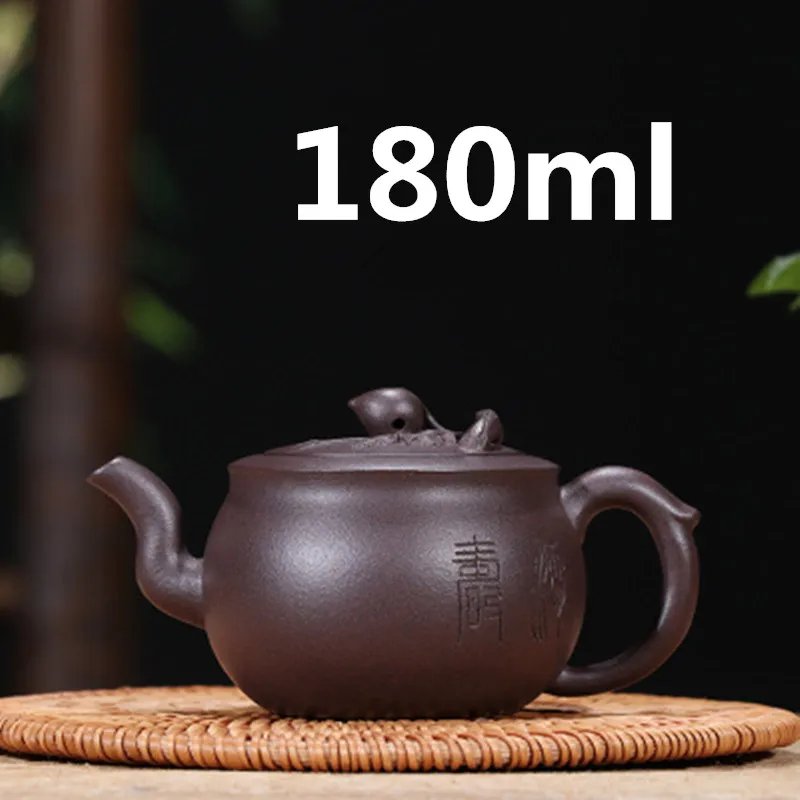 

Chinese Tea Set Teapot Yixing Zisha Clay Teapots Porcelain 180ml New Arrived High Quality With Gift Box Safe Packagin
