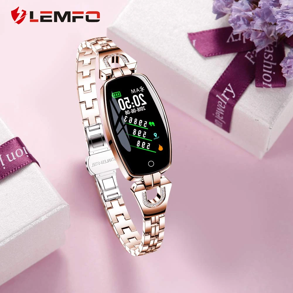 H8 Smart Watch Women 2021 Waterproof Heart Rate Monitoring - AliExpress