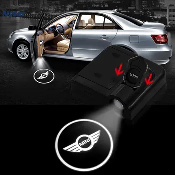 

Nstar 1pc LED Auto Door Welcome Light Car Shadow Projector Lamp Wireless Door Logo Laser Light For Mini Countryman Coupe Paceman