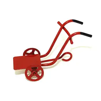 

NEW 1:12 Mini Metal Red Small Pulling Cart Garden Furniture Accessorie Toy For Home Decor Gift Ornament Cute Dollhouse Miniature