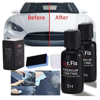 

Hydrophobic Liquid Ceramic Coat Auto Anti-Scratch 30ML Set Replacement