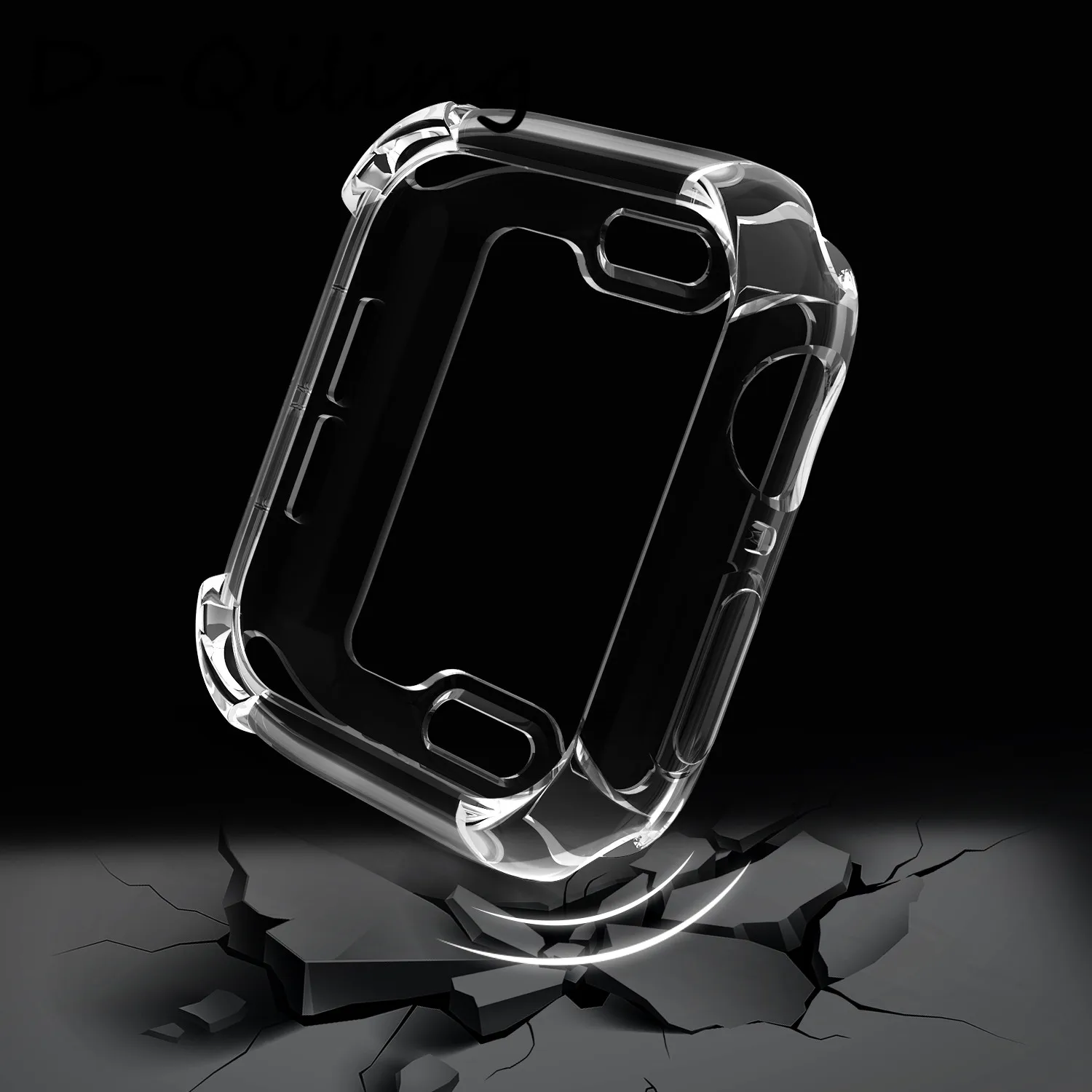 Защитный чехол для Apple Watch 38 мм 42 мм 40 мм 44 мм прозрачный ТПУ силиконовый мягкий чехол Защитный чехол для Apple Watch
