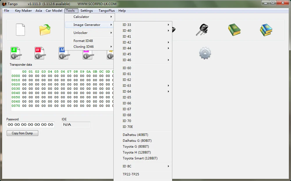 Tango Key Programmer
