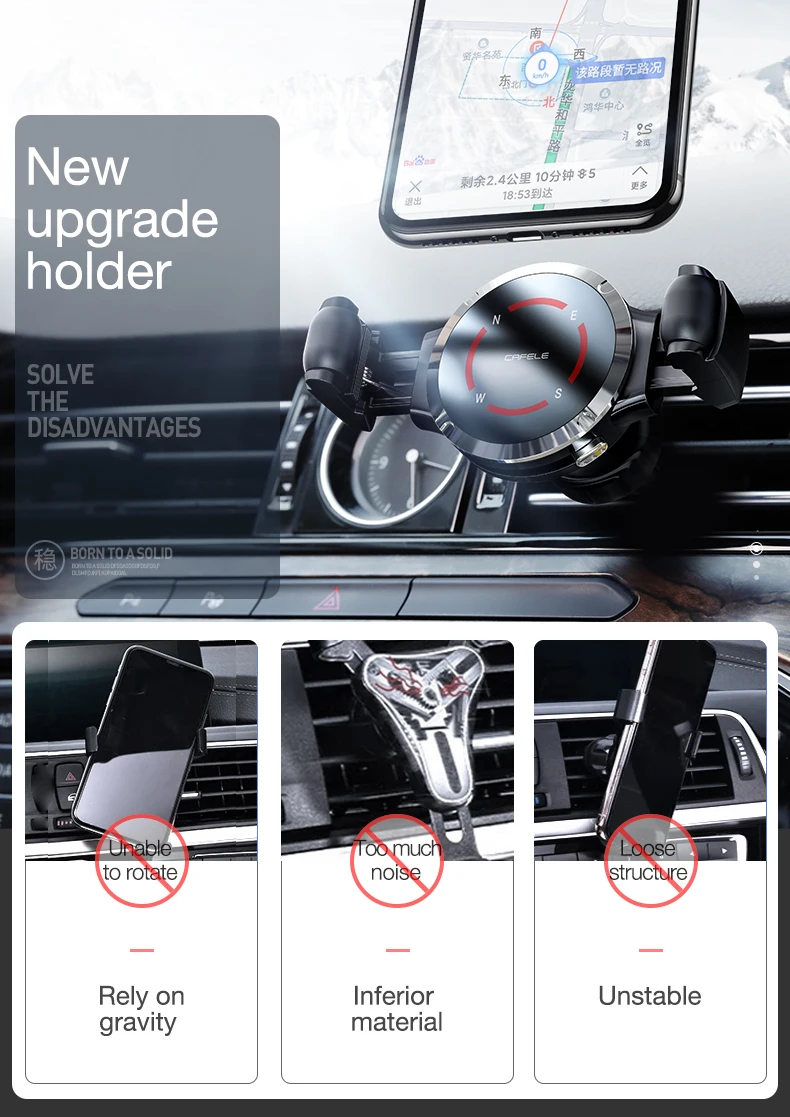 mobile phone holder in car  (4)