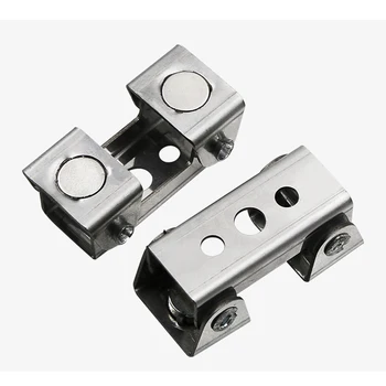 

Magnetic V-Type Welding Clamps, Adjustable Magnetic V-Type Welding Fixture Holder Durable Steel Welding Clamp Hand Tool