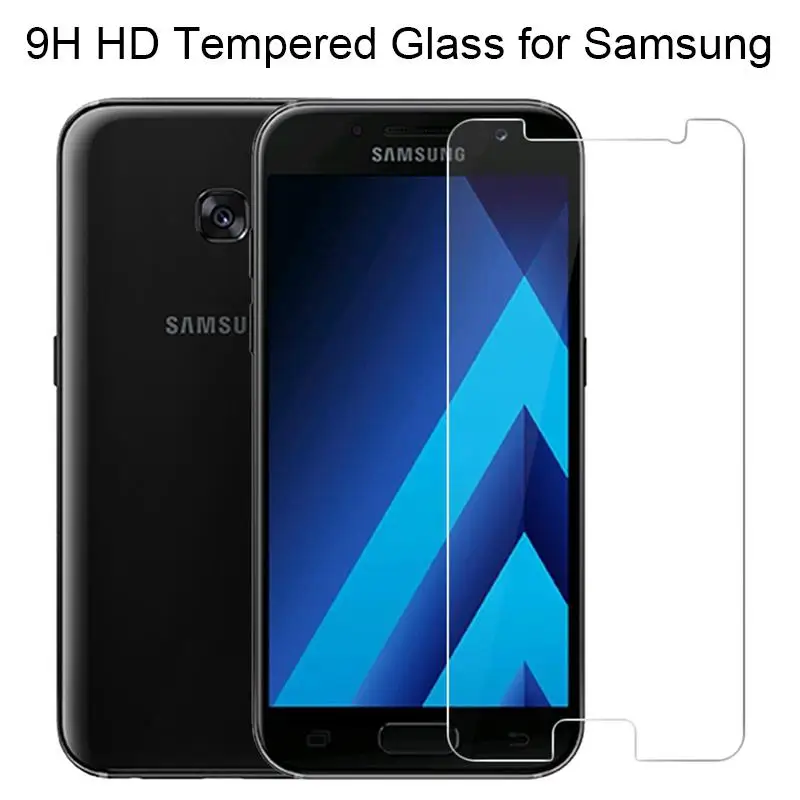 Zfifimy 9H HD закаленное стекло для Samsung Galaxy S6 S7 A5 2017 Защитная пленка экрана|Защитные