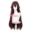 Amber Genshin Impact Cosplay Women Girls 80cm Brown Wig Cosplay Anime Cosplay Braid Wigs Heat Resistant Synthetic Wigs Halloween ► Photo 2/5