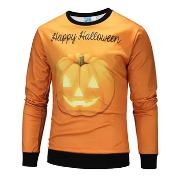 

Halloween 3D Print Casual Streetwear Long Sleeve Moletom Masculino Sweatshirts Sudadera Hombre Male Pullover Arriba Homme#B