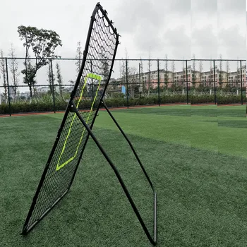 

Professional Galvanized Steel Pipe Rebound Soccer/Baseball Goal professional rebound soccer/baseball goal Black