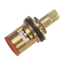 1/2 дюймов поворотный кран контроль температуры латунный сменный кран Горячий Холодный керамический диск