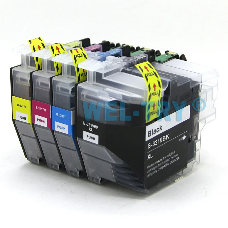 LC3217 чернильный картридж для brother MFC-J5330DW J5335DW J5730DW J5930DW J6530DW J6935DW, полные чернила с чипами