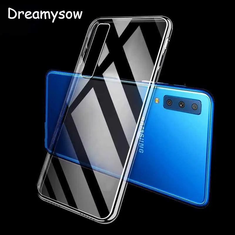 Slim Clear Soft Silicone TPU Case For Samsung Galaxy A10S A20S Note9 10 Pro S10E S10 Plus A70 A40 A50S A30S A20 A60 M20 M10 M30S |