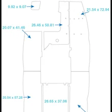 1988 Mastercraft Prostar коврик для кокпита лодка EVA Тиковый настил 1/" 6 мм