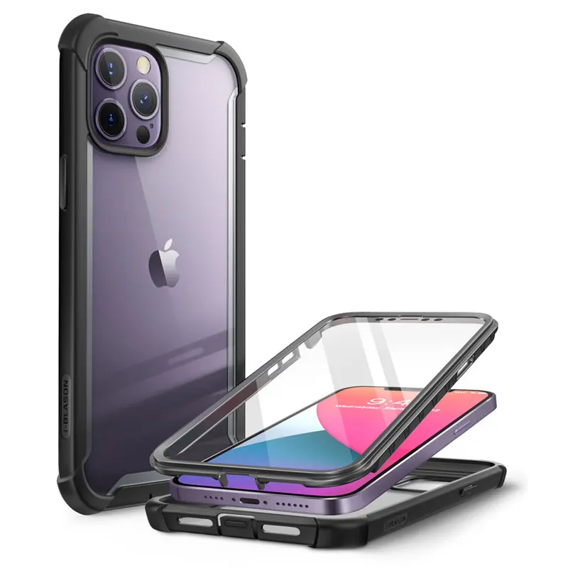 

Чехол-бампер со встроенной защитой для экрана для iPhone 12 Pro Max 6,7 дюйма (выпуск 2020) I-BLASON Ares