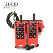 Универсальный F21-E1B промышленный беспроводной радиопульт дистанционного управления 2 передатчика 1 приемник R F21-E1B для мостового крана