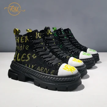 

RY-RELAA Europe station Genuine Leather women boots winter boots women 2020 fashion shoe for women luxury women shoes ins tide