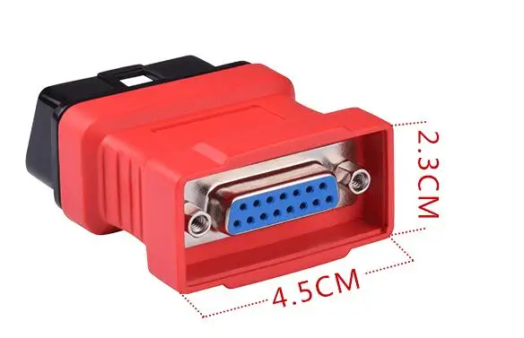 autel MaxiDAS DS708 Основной Тестовый Кабель OBDii 16Pin разъем адаптера OBD2 16Pin для ds708 - Название цвета: OBD Connector