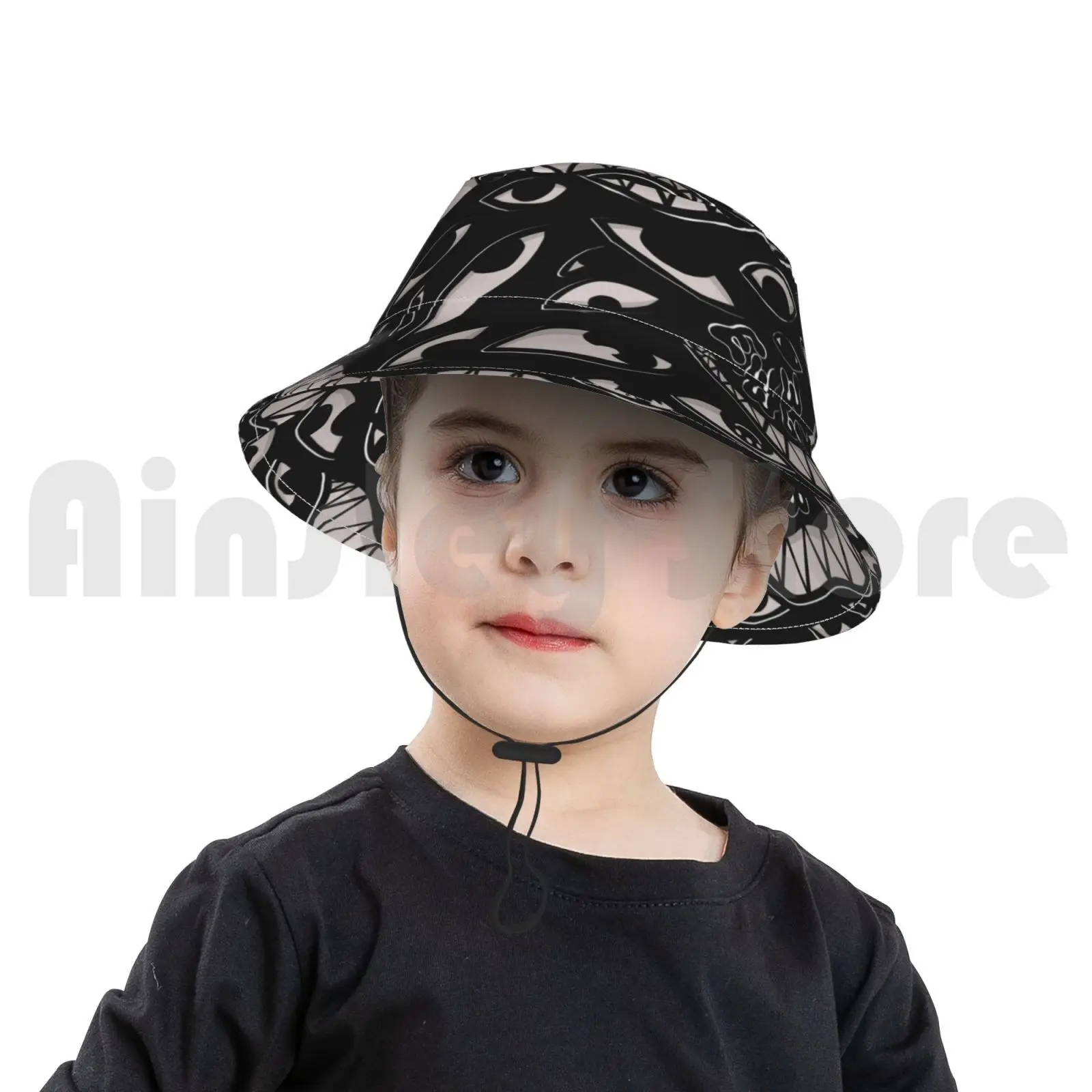 Monster Mash - Goth Sun Hat 1467 Bucket 