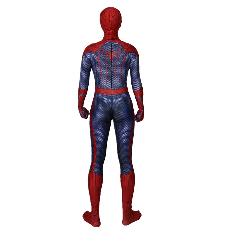 Удивительный Человек-паук взрослый Косплей Костюм Zentai боди костюм комбинезоны Хэллоуин Человек-паук костюмы для детей