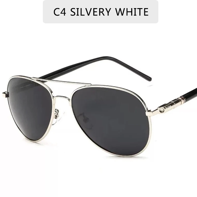 C4 new Brand Sunglasses Men Polarized Fashion Classic Pilot Sun Glasses Fishing Driving Goggles Shades For Men/Wome Oculos - Цвет линз: C4