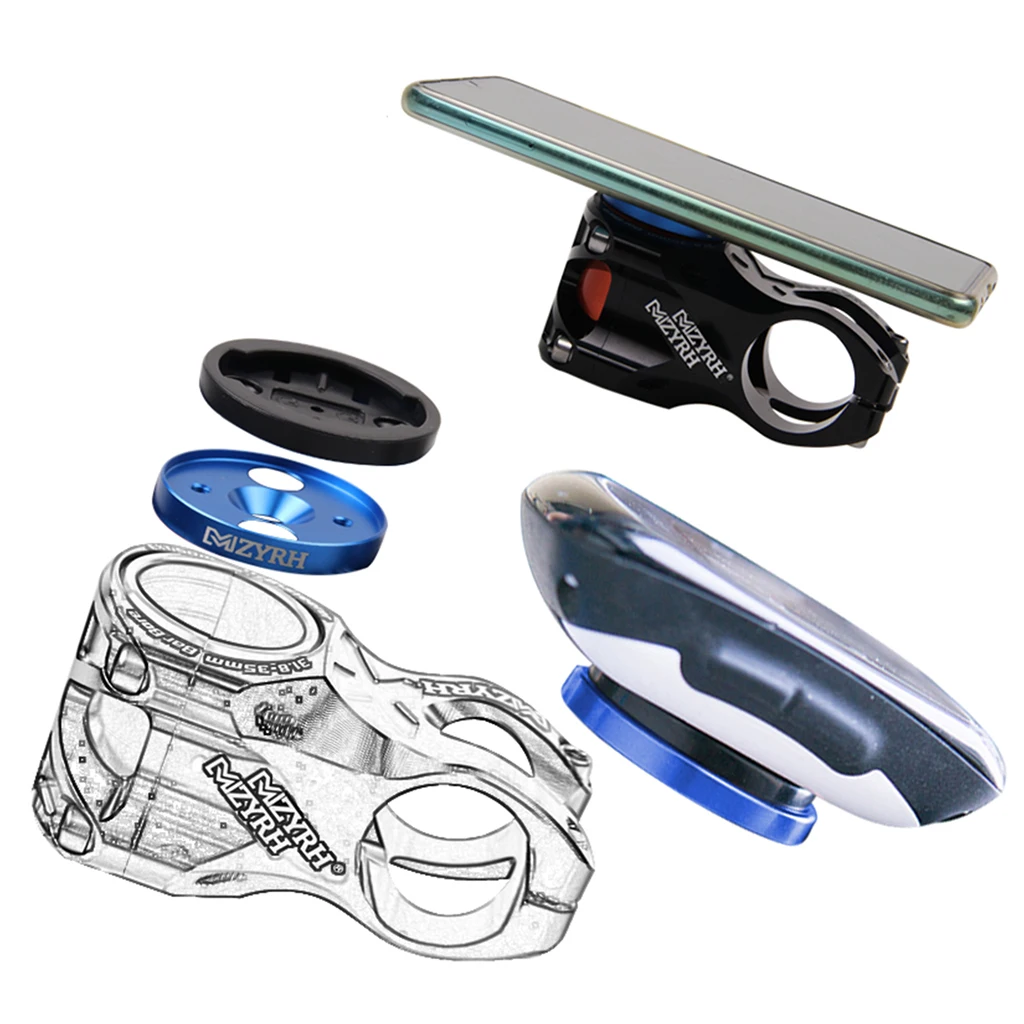 Bike Stem Headset Top Cap Stopwatch Computer Mount for Garmin Bryton Great Accessories for MTB Mountain Road Bicycles