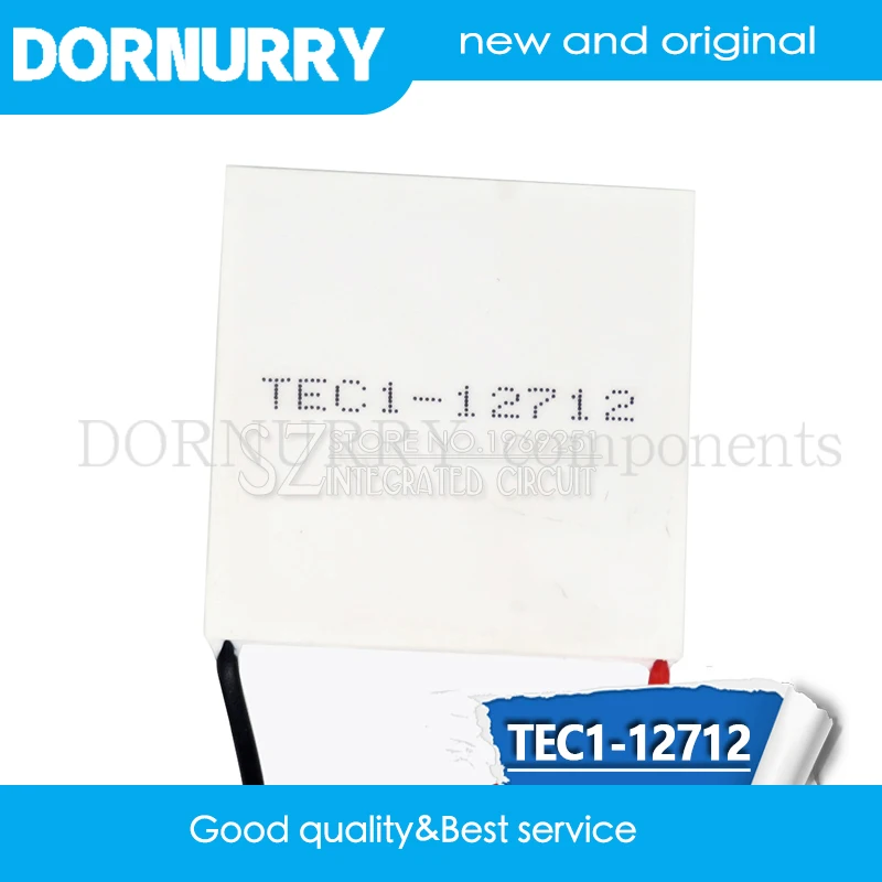 

1PCS TEC1-12712 Thermoelectric Cooler Peltier Elemente Module 40*40mm 12712 dornurry