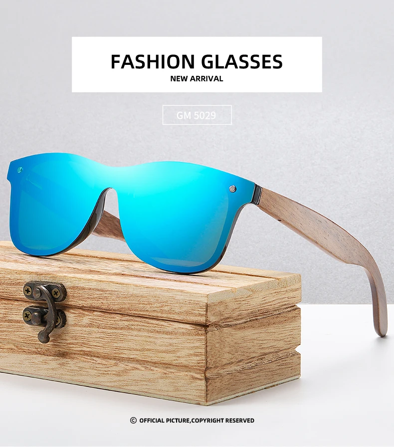 GM солнцезащитные очки ручной работы мужские Поляризованные грецкие деревянные очки женские зеркальные винтажные Oculos de sol masculino UV400 поляризованные линзы