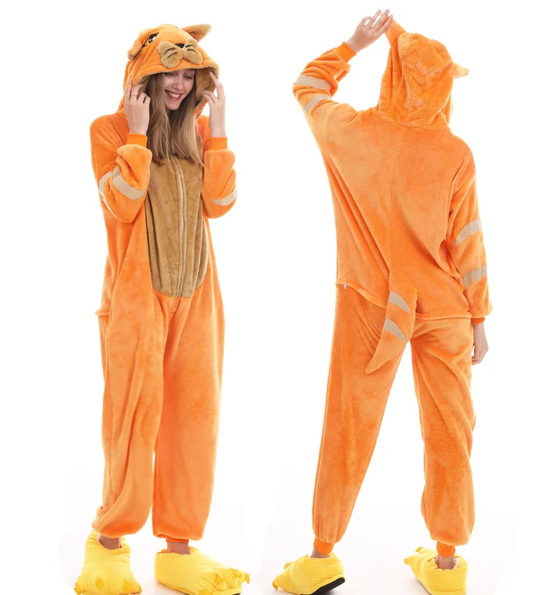 Adult/Kids Winter Woman Whole Pajamas Unicorn Stitch Costume Fancy Animal Anime Cosplay One piece Jumpsuit Halloween Onesie