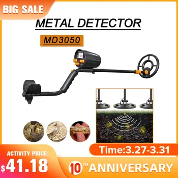 

MD-3050 Metal Detector High-Accuracy Metal Finder Waterproof Search Coil Hunt Treasure for Underwater Metal Detecting