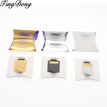 

2020 New R4 SDHC Gold White Silver Video Game Card Download By Self With Retail Box（Without TF card）