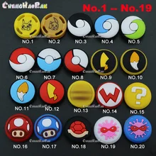 

1pcs No.1-19 Joystick Cover Thumb Stick Grip Cap For Nintendo Switch Lite OLED Joy-Con Controller joycon Gamepad Thumbstick Case