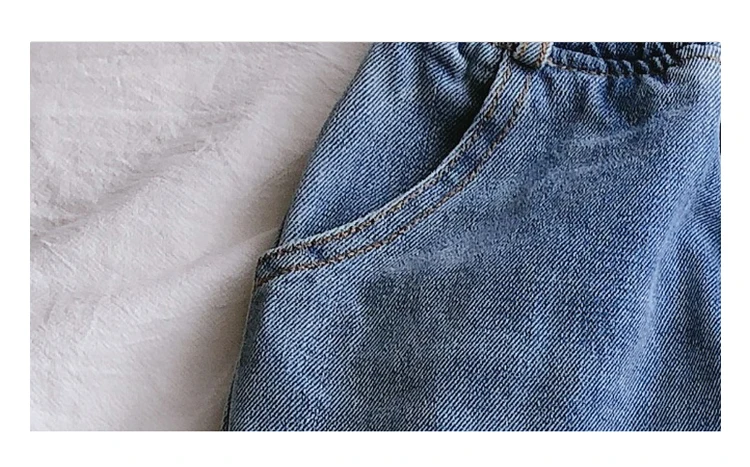 Новое поступление, Осенние, для девочек и мальчиков, стильные джинсовые штаны джинсы с дырками, брюки