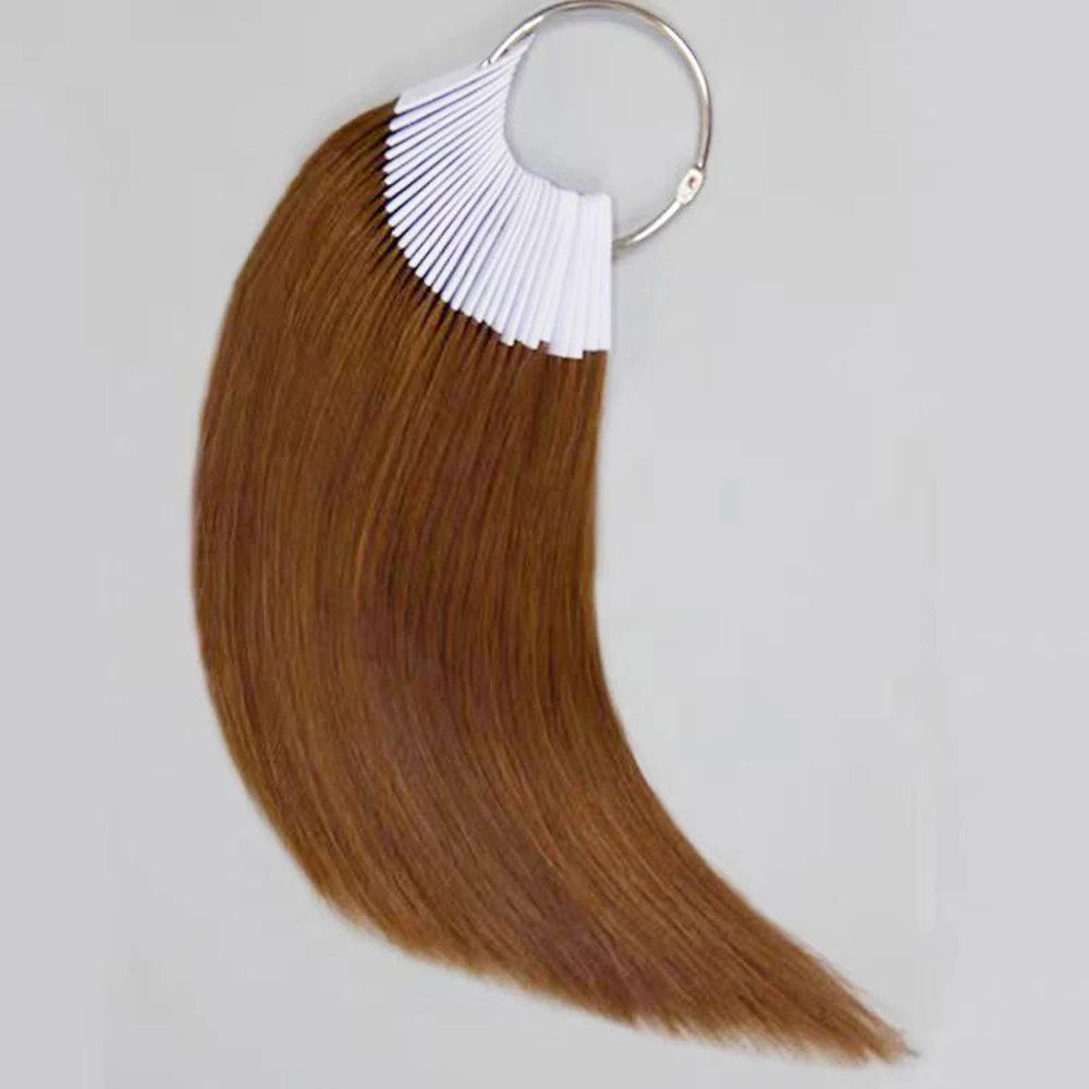Tinashe Beauty 30 Pcs Hair Color Rings Human Hair Charts Swatches Testing Color Samples For Salon Hairdresser Dyeing Practice