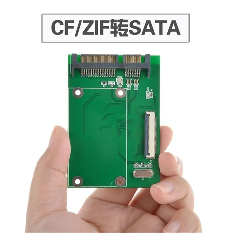 

40 Pin ZIF/ CE 1.8 Inch SSD/HDD To SATA Male Adapter Converter Board