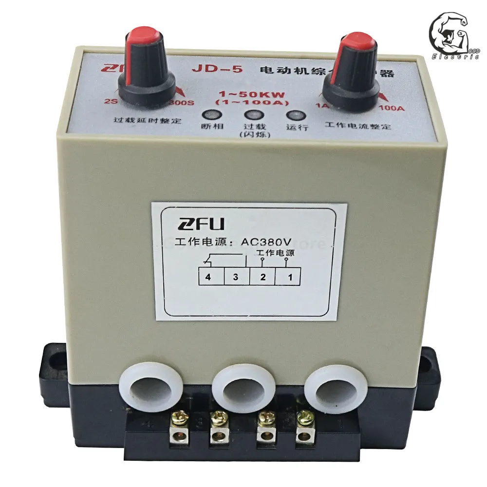 1 шт. JD-5 1-80A(0.5-40kw) AC380V 220 вольтным и полная защита